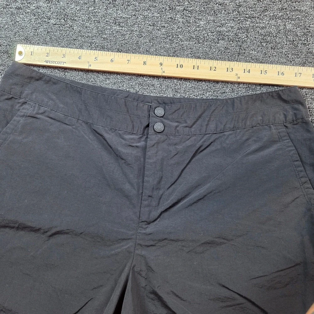 Eddie Bauer Shorts Womens 14 Gray Nylon Hiking Outdoor Lightweight‎ Gorpcore